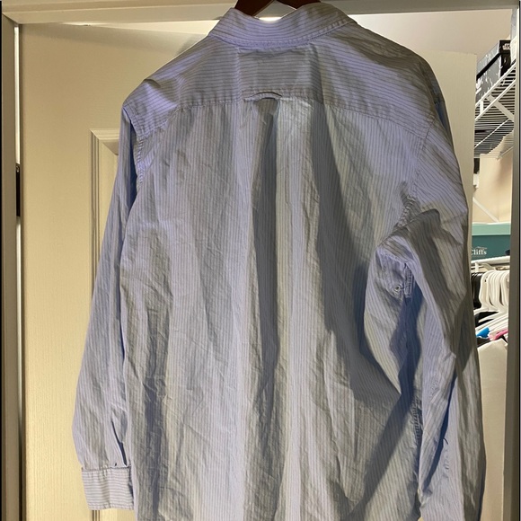 Light Blue Nautica Button Up Shirt size Large - Picture 5 of 5